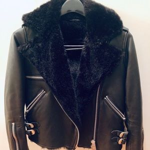 All Saints Baldwin Leather Jacket